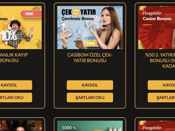 Casibom bonusu: üç yatırım, tek paket